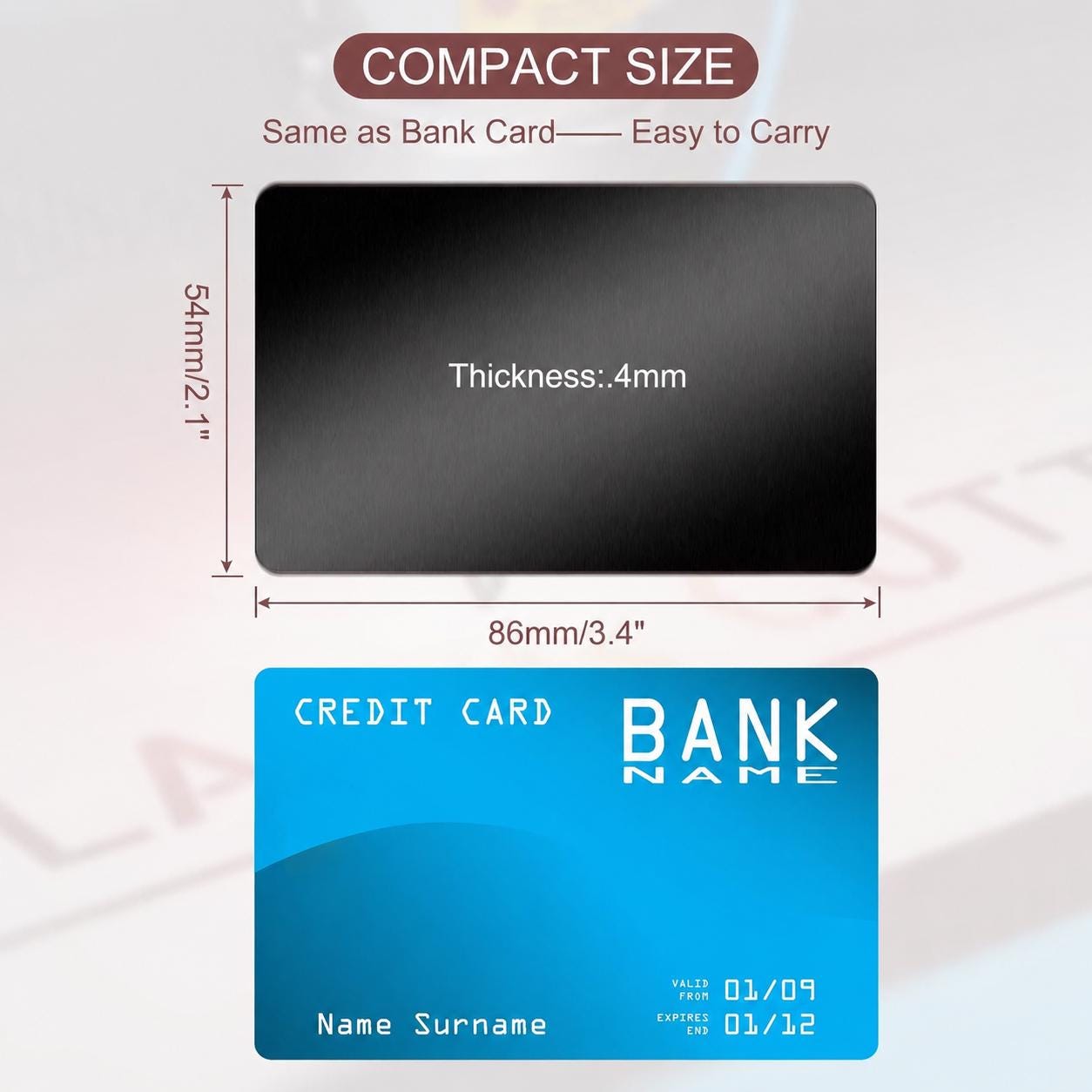 0.4 mm | Metal Business Cards (Enterprise Pack)