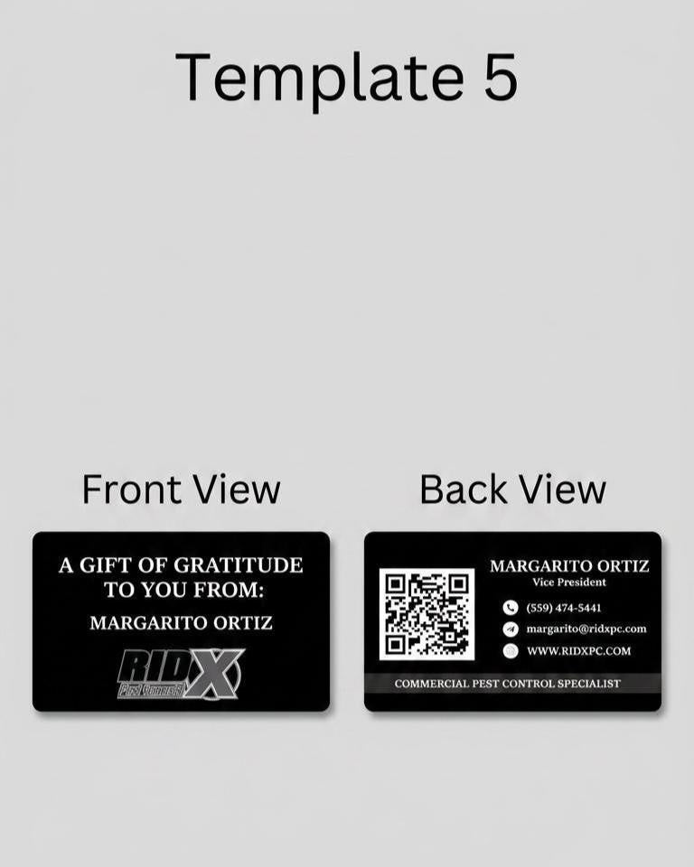Premium 0.8 mm | Metal Business Cards